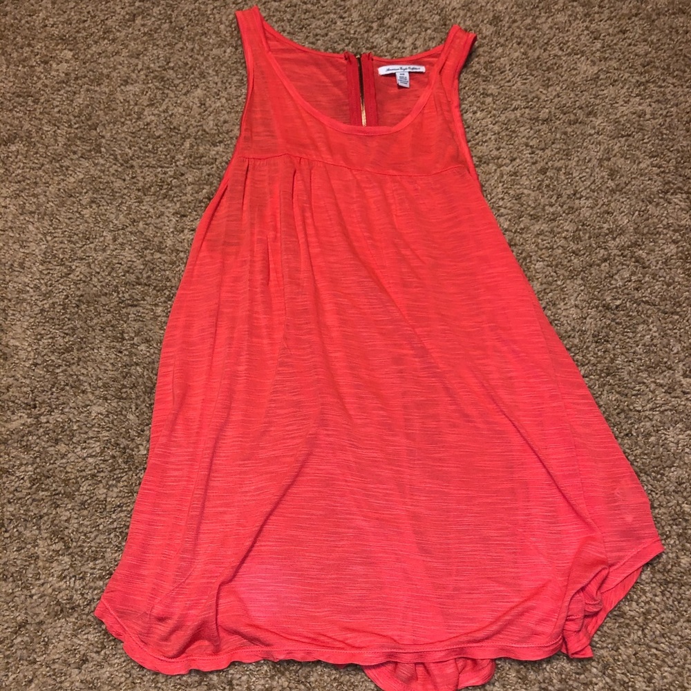 Orange AE tank top